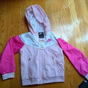 Toddler Girls Pink Nike Windbreaker (4T)